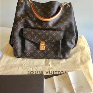 M40781 METIS MONOGRAM LOUIS VUITON HANDBAG
